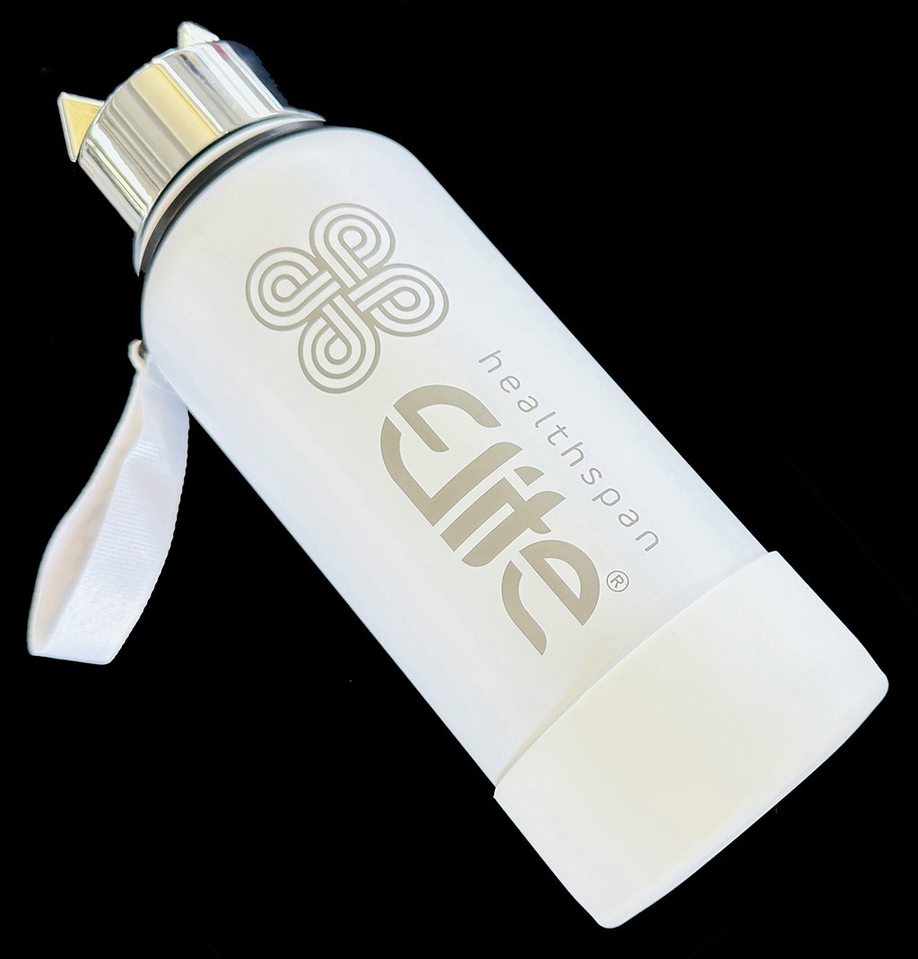 Personalised Elite water bottle engraved by Furnells